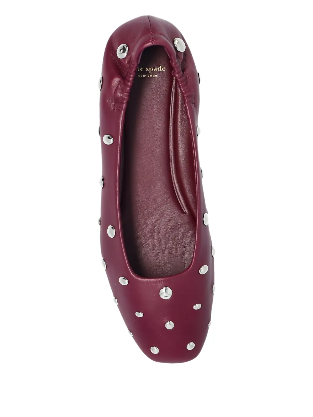 Kate Spade Ballerina's met ronde neus Paars