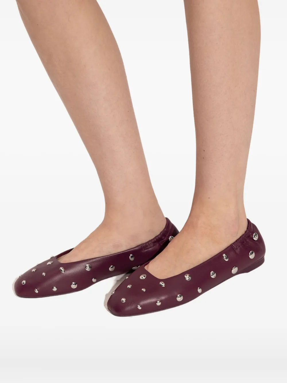 Kate Spade Ballerina's met ronde neus Paars