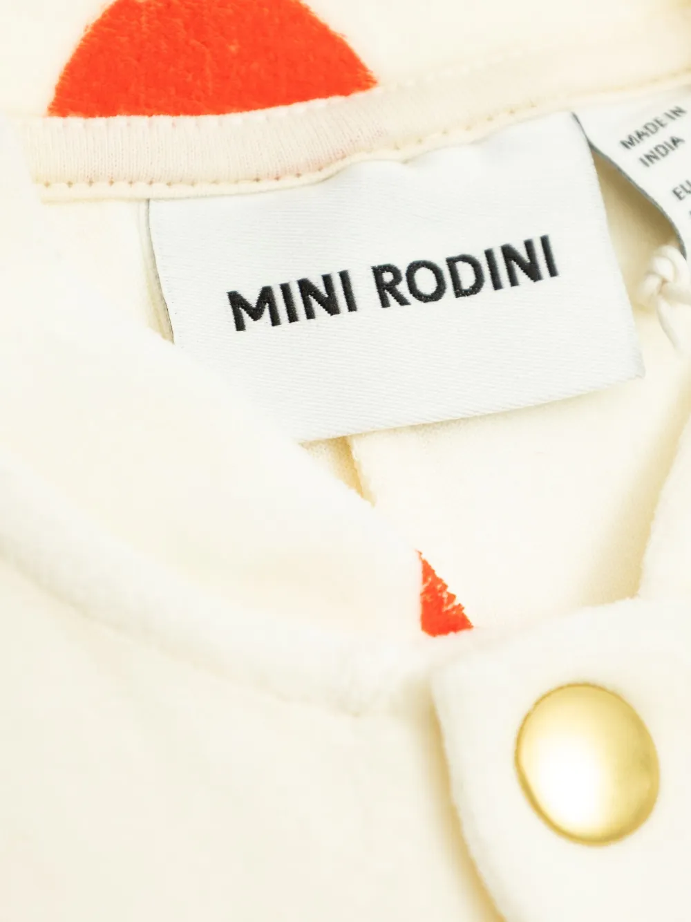 Mini Rodini Heart-detail Romper In Multi