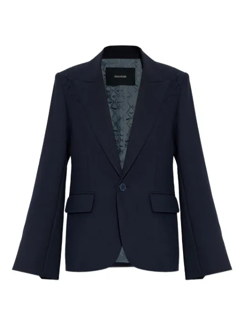 Zadig&Voltaire blazer con detalles de strass