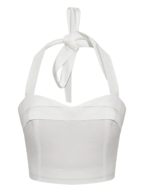 Posse Rue halterneck tied top