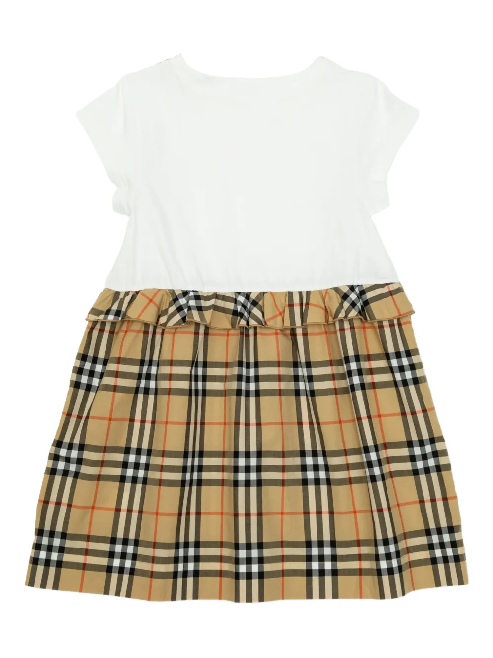 Burberry Check-pattern Dress In Multi