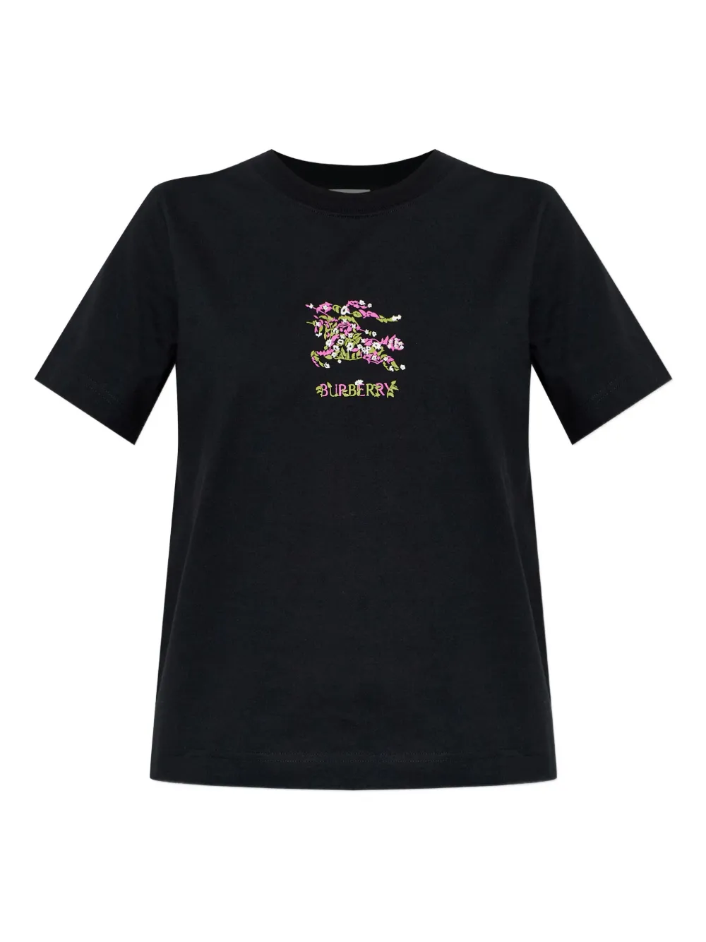 Burberry floral graphic T-shirt - Nero