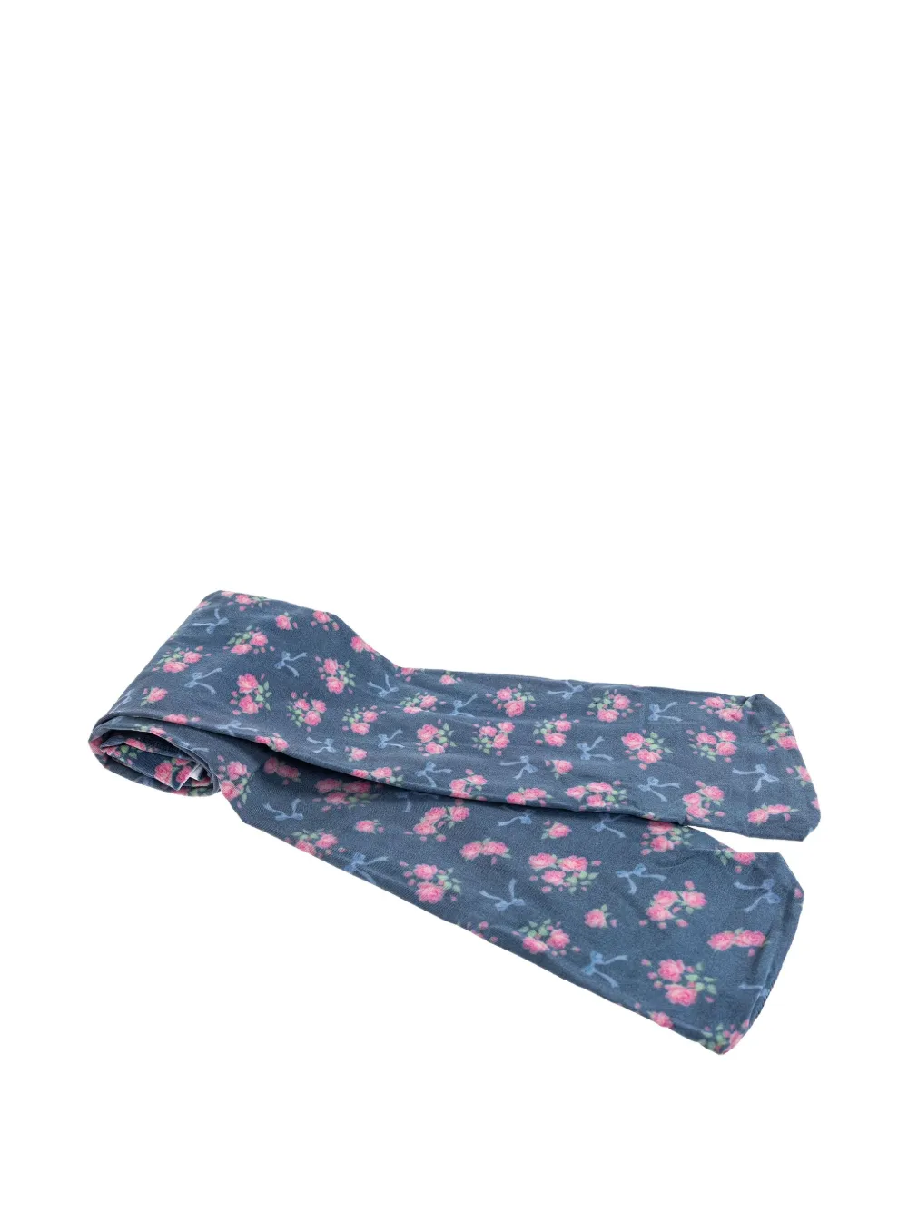 Konges Sløjd Twee panty's met bloemenprint Blauw