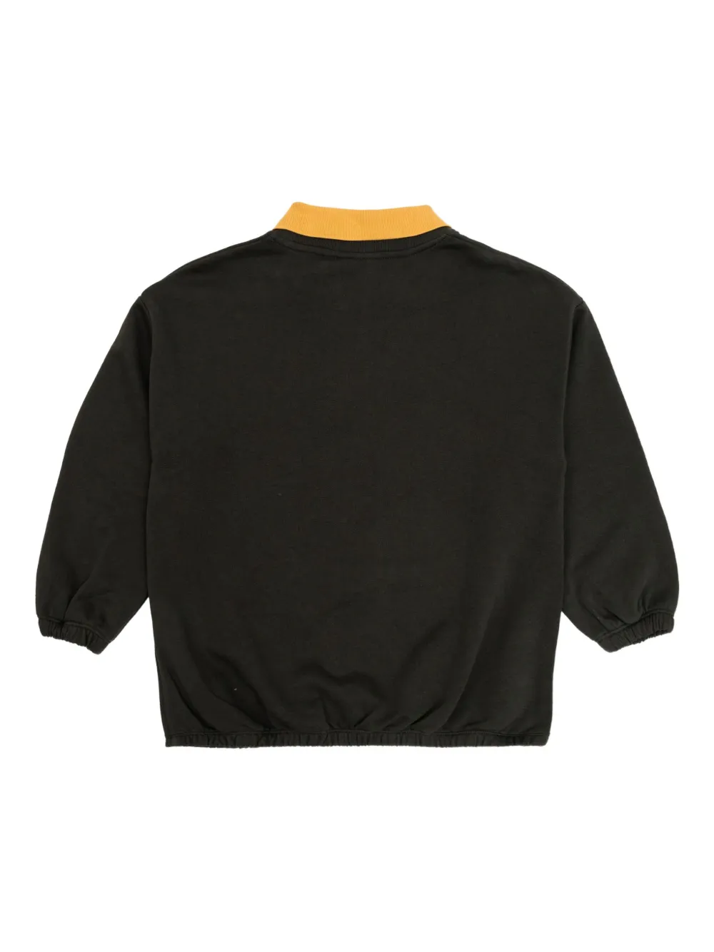 Mini Rodini Embroidered-detail Sweatshirt In Black