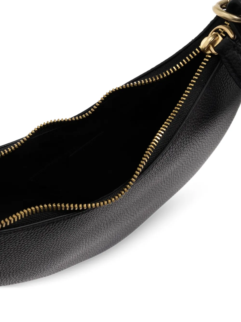 Kate Spade Duo leren schoudertas met rits Zwart