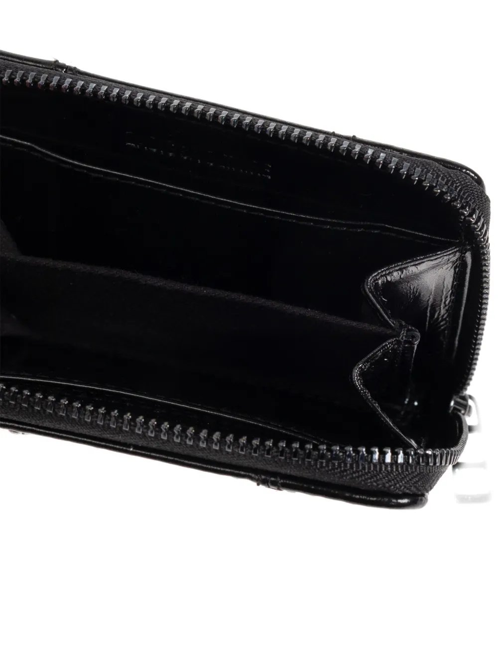 Zadig & Voltaire Mini Zv Wallet In Black