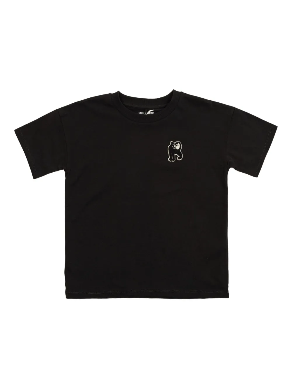 Mini Rodini playera con parche Panther | negro | Image 1