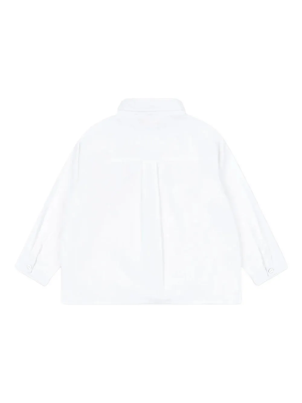 Konges Sløjd Logo-embroidered Shirt In White
