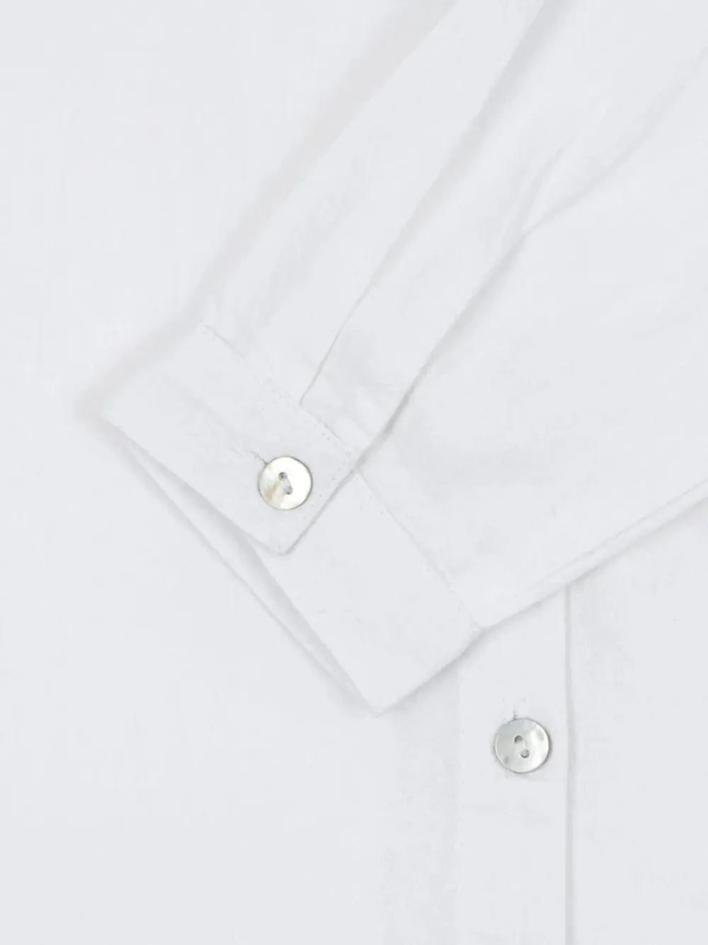 Konges Sløjd Logo-embroidered Shirt In White