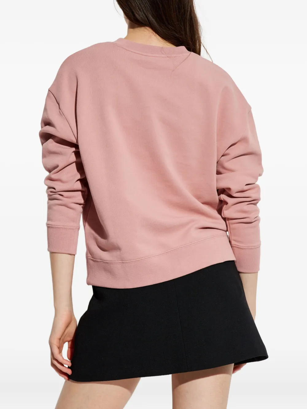 Kate Spade Logo-patch Sweatshirt In Pink