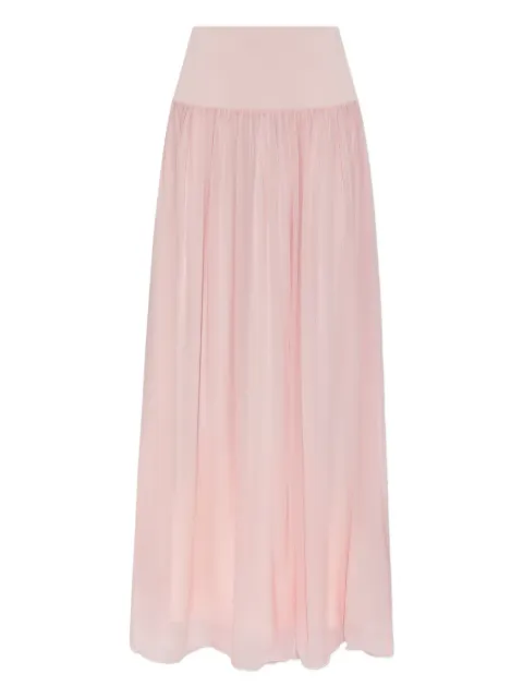 Posse Solene gathered maxi skirt
