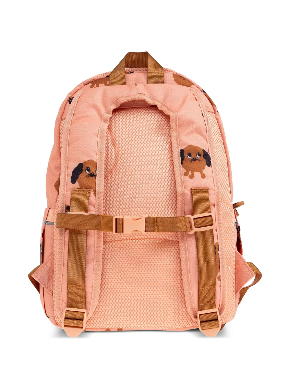 Mini Rodini Doggies appliqué backpack - Roze