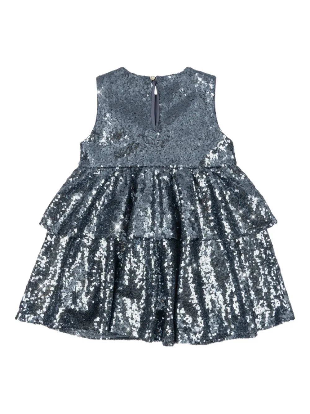 Konges Sløjd Jurk verfraaid met pailletten - Blauw