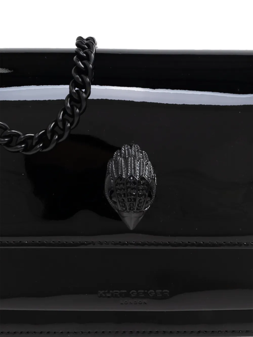 Kurt Geiger Shoreditch Chain Shoulder Bag In Black