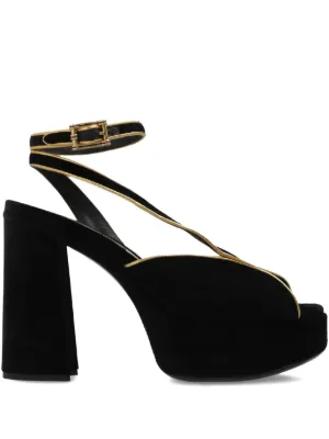 Jil Sander New Tripon 35mm サンダル | ブラック | FARFETCH JP