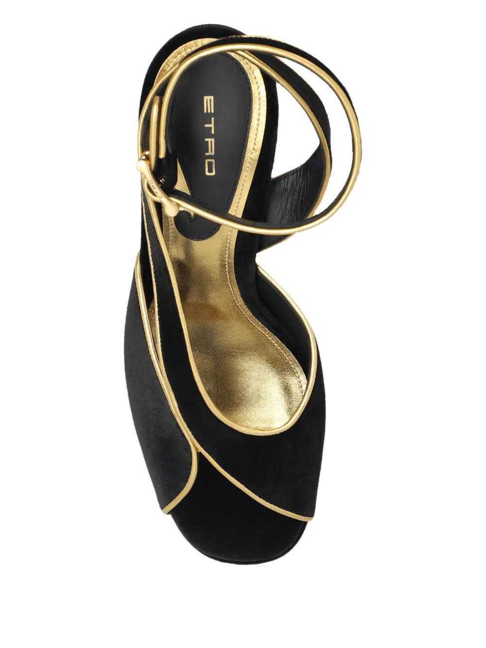 ETRO 140 mm sandalen met hak Zwart