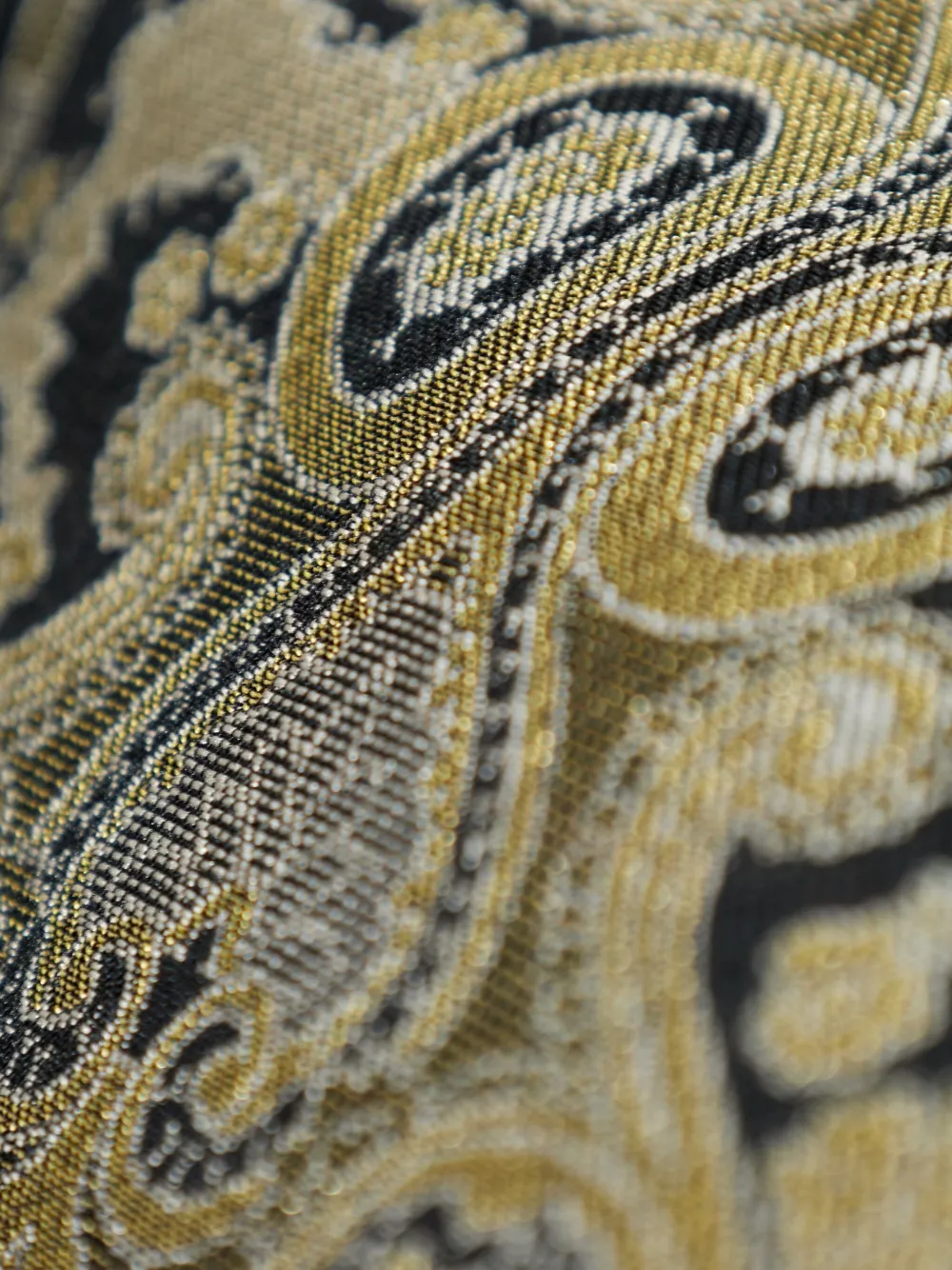 Etro Paisley-pattern Wool Jacket In Black