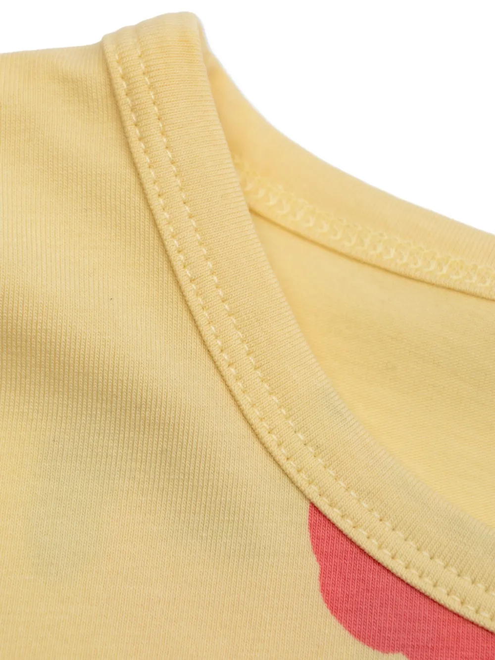 Mini Rodini Doggies Print T-shirt In Yellow