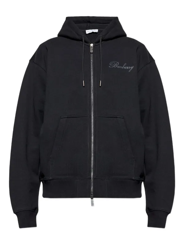 Burberry エンブロイダリー ロゴ フーディー Burberry EKD cotton hoodie Burberry
