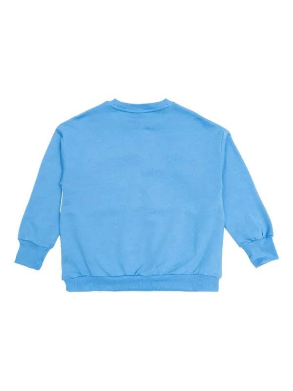 Mini Rodini グラフィック スウェットシャツ | ブルー | FARFETCH JP