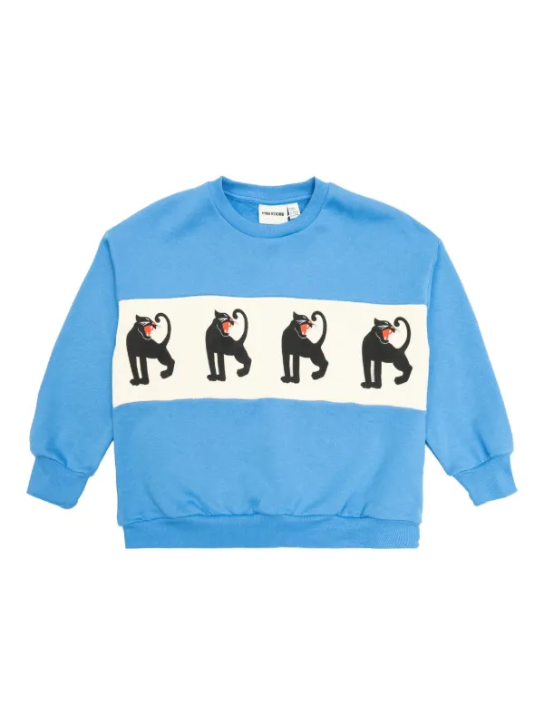 Mini Rodini グラフィック スウェットシャツ | ブルー | FARFETCH JP