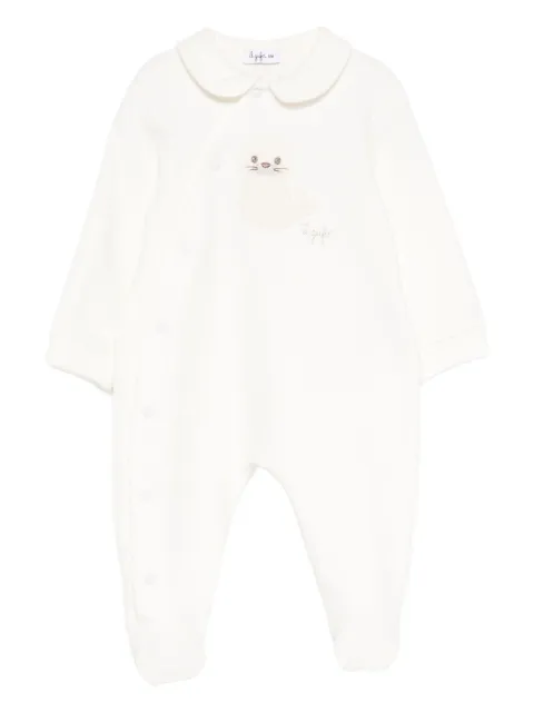 Il Gufo embroidered pajamas