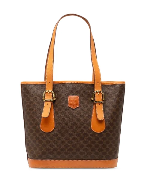 Celine Pre-Owned sac porté épaule à motif Macadam (1992)
