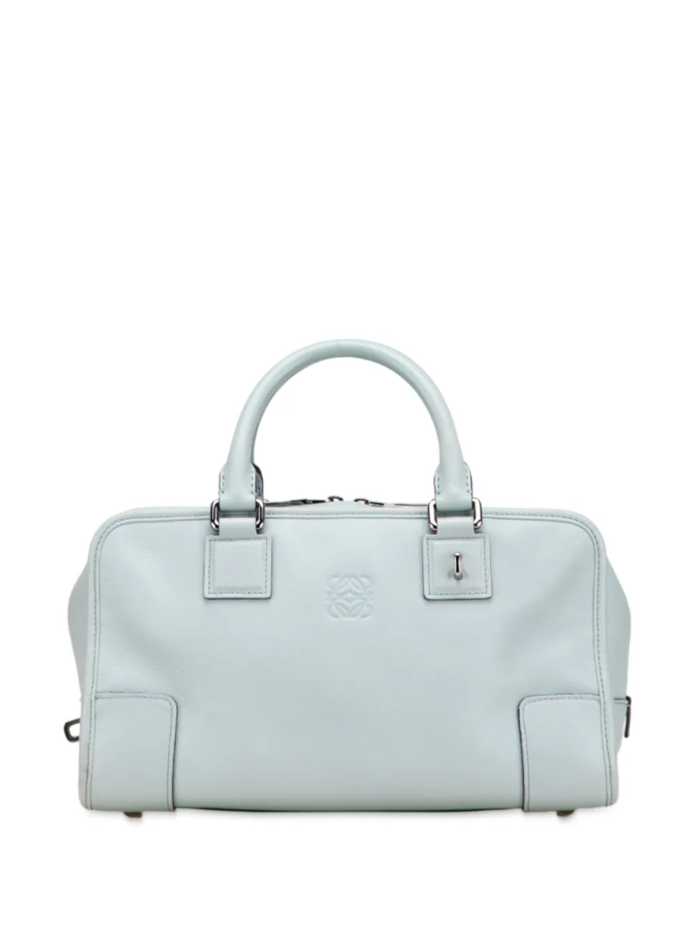 Loewe Pre-Owned 2010-2025 リミテッドエディション レザー アマソナ 28 ハンドバッグ - ブルー