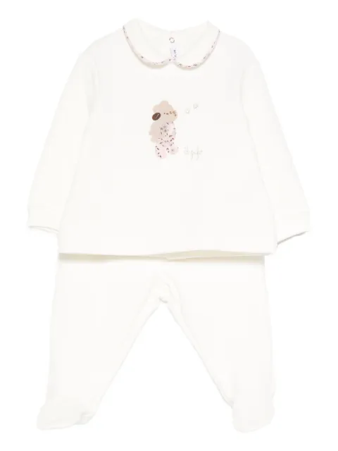 Il Gufo Peter Pan-collar pajamas set