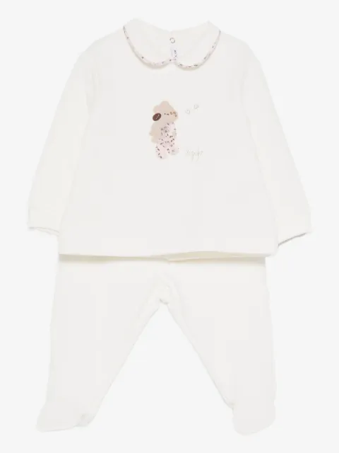 Il Gufo Peter Pan-collar pajamas set