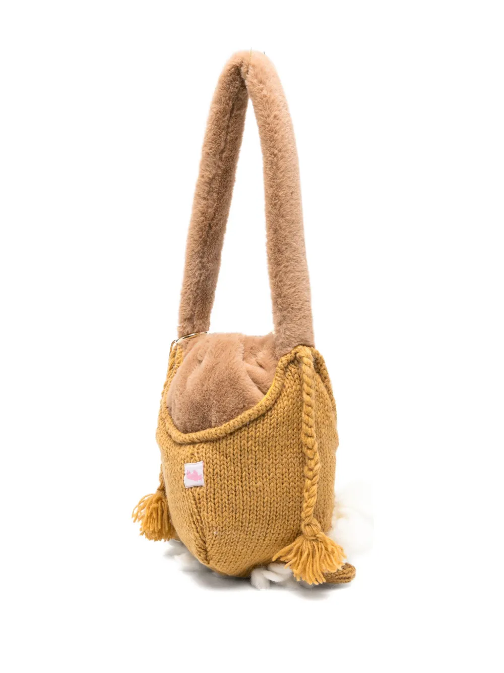 La Milanesa Vicky Leone Shouder Bag In Brown
