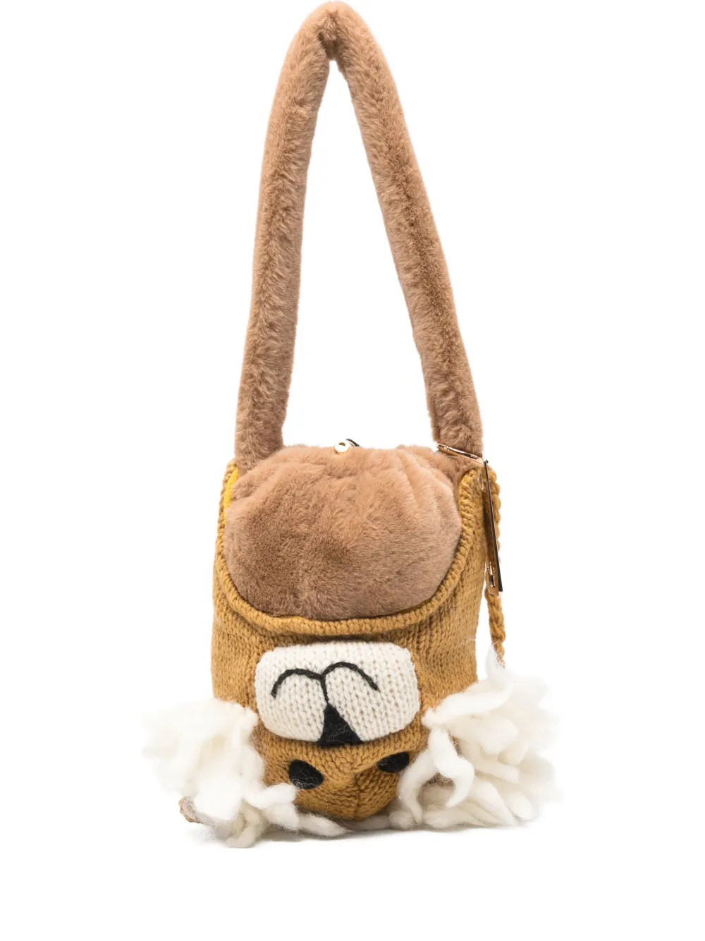 La Milanesa Vicky Leone Shouder Bag In Brown