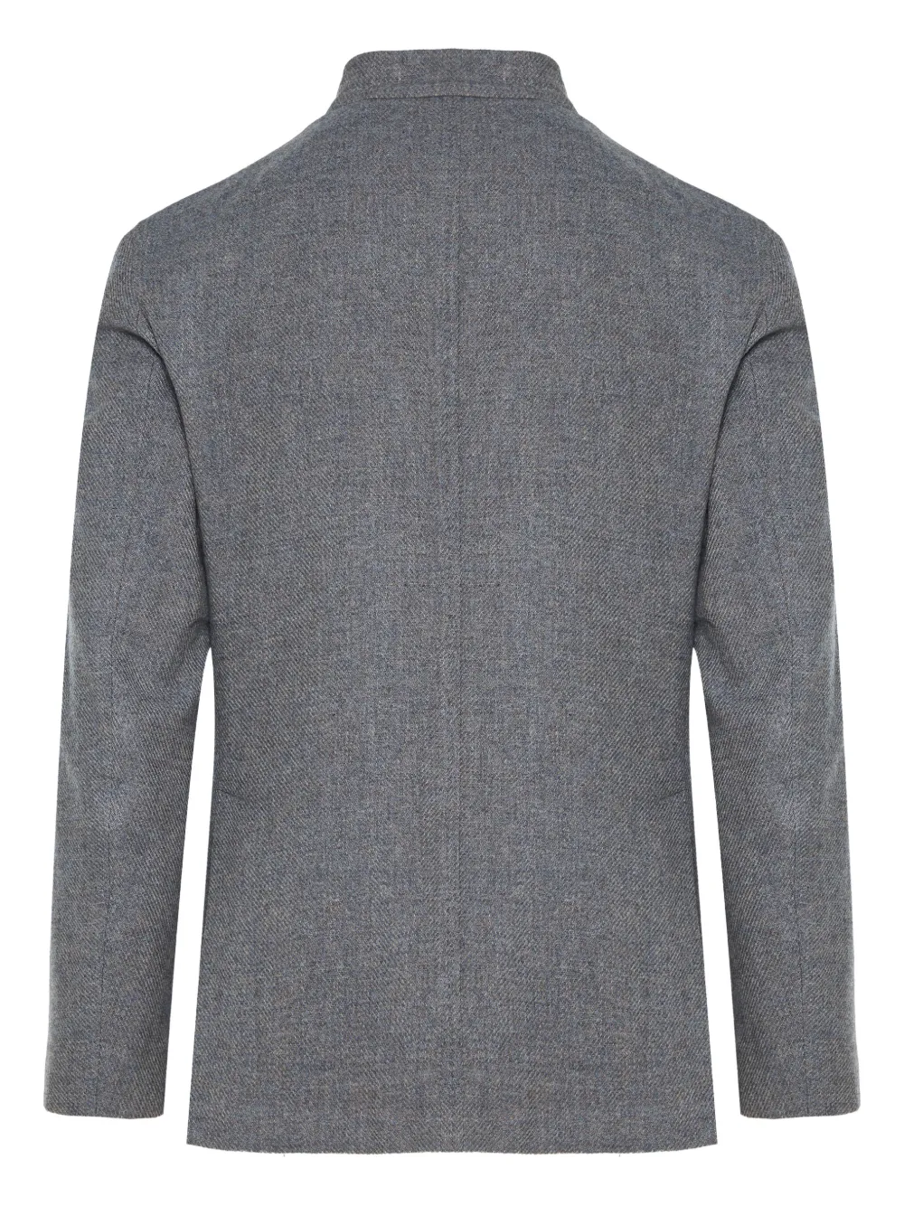 Boglioli buttoned collarless jacket | Shirt Jackets | Image 2