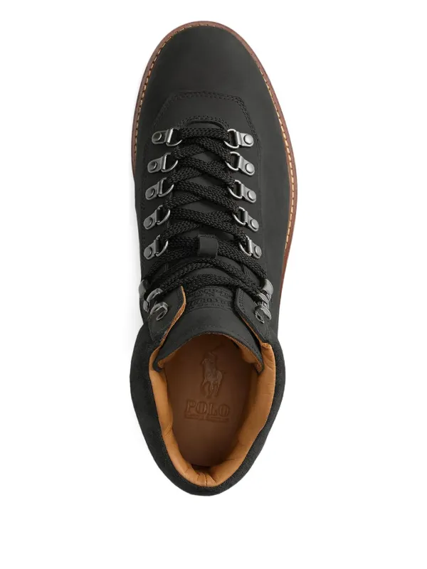 Polo Ralph Lauren Alpine レースアップ ブーツ | ブラック | FARFETCH JP