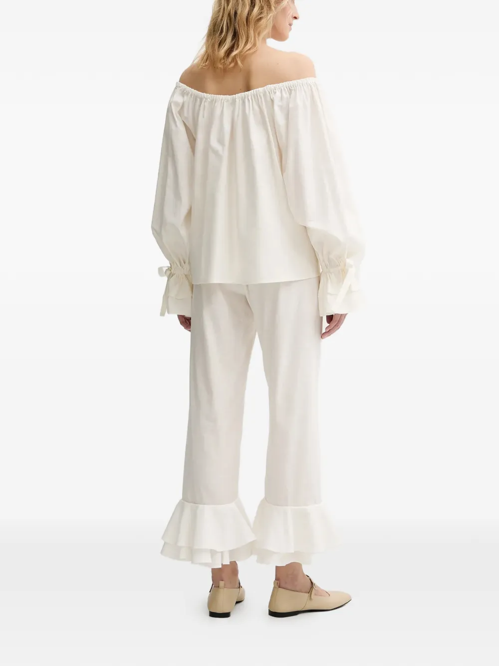 Sleeper tie ruffled loungewear set (set of two) | Image 2