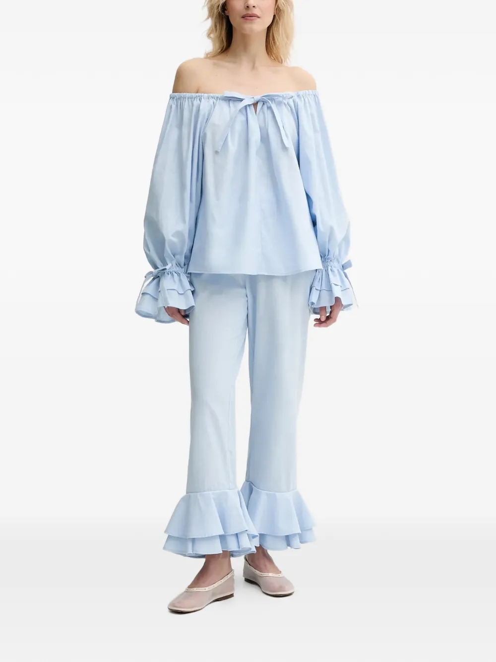 Sleeper Loungewear mit Rüschen (2er-Set) | Image 2