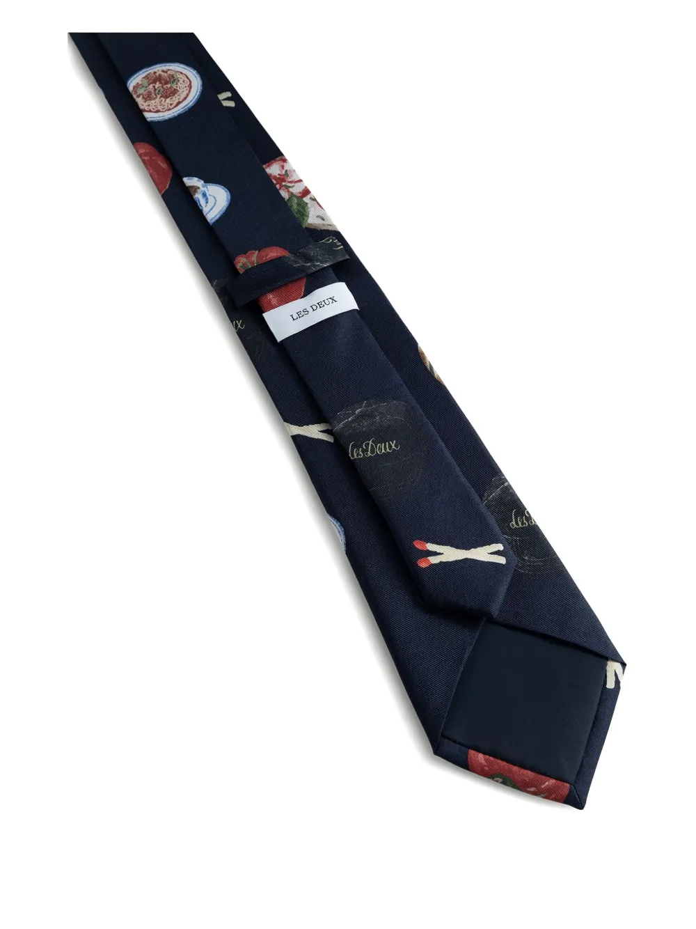 Les Deux Printed Table Tie In Blue