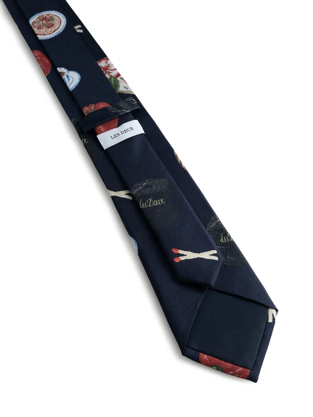 Les Deux printed table tie | Image 2