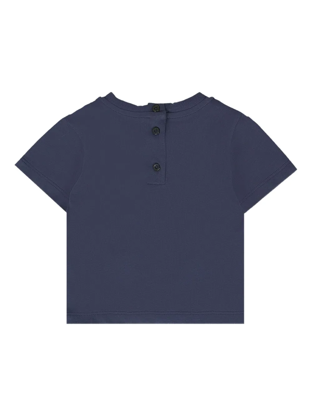 Balmain Short Sleeve Logo T-shirt In Blue