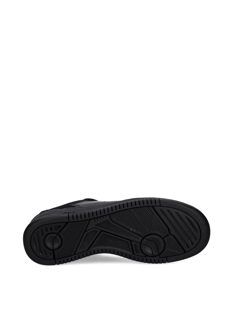 Polo Ralph Lauren Sneakers met logo Zwart