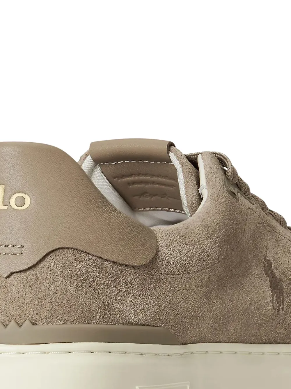 Polo Ralph Lauren Sneakers met logodetail Beige