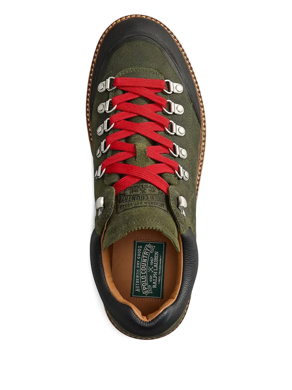 Polo Ralph Lauren Alpine Low lace-up hiking boots Groen