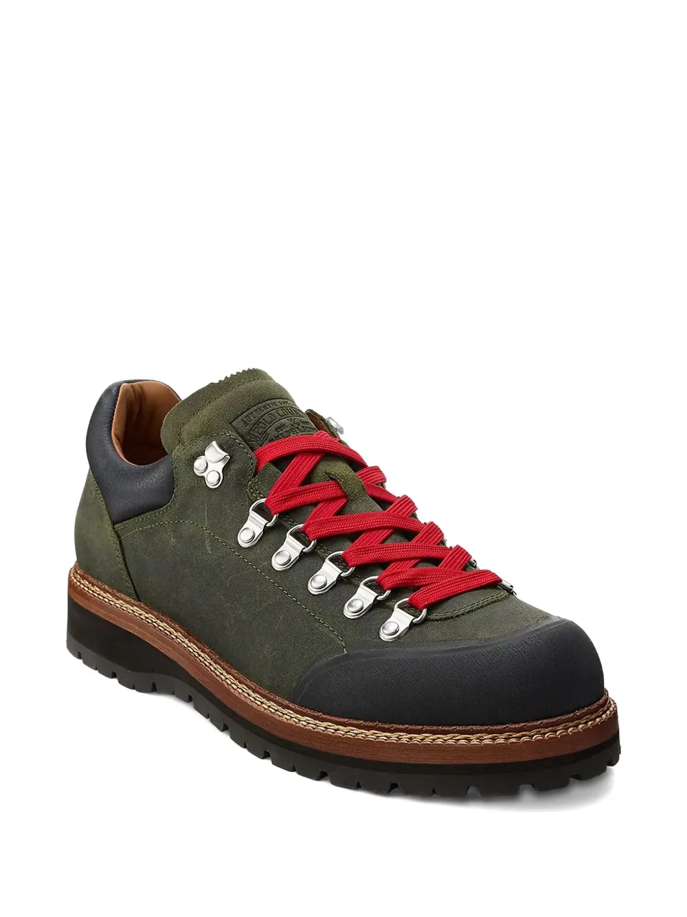 Polo Ralph Lauren Alpine Low lace-up hiking boots Groen