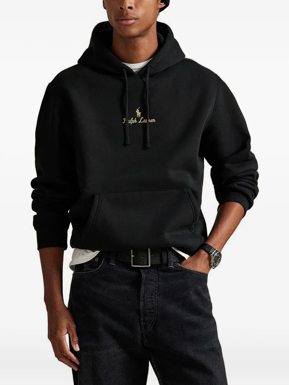 Polo Ralph Lauren logo-detail hoodie - Nero