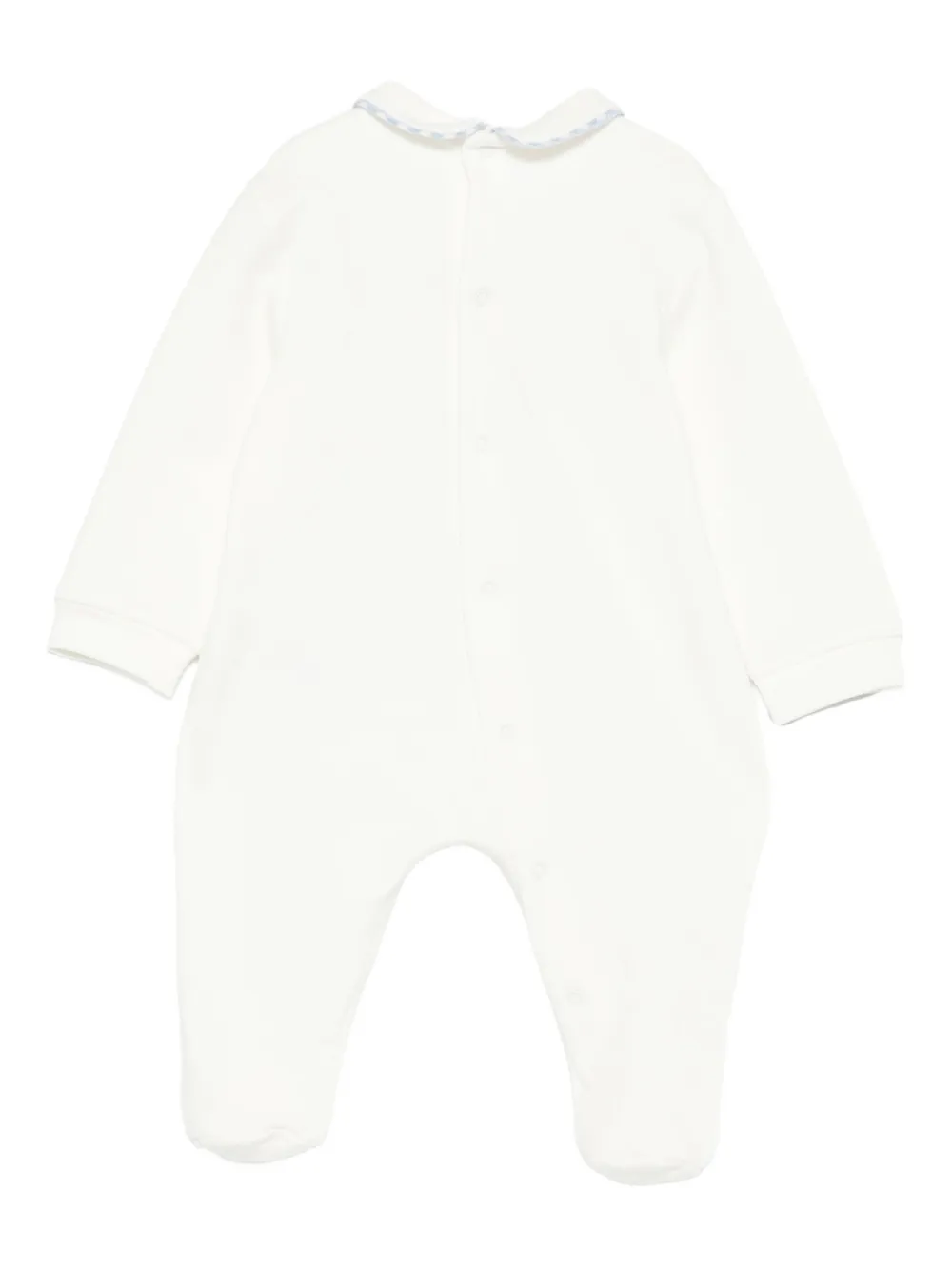 Il Gufo peter pan collar babywear - Wit