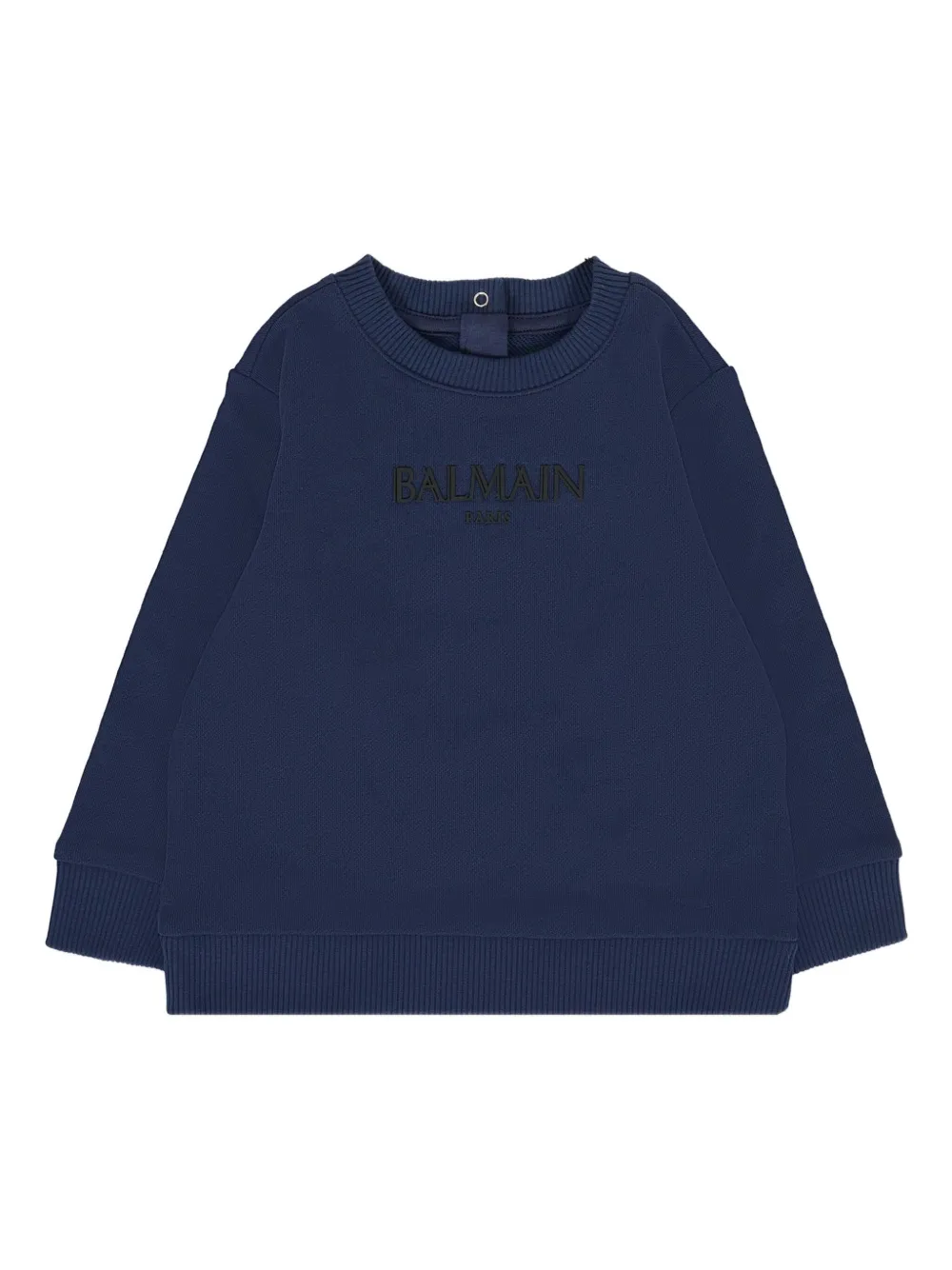 Balmain Kids sudadera con botones y cuello redondo | azul | Image 1
