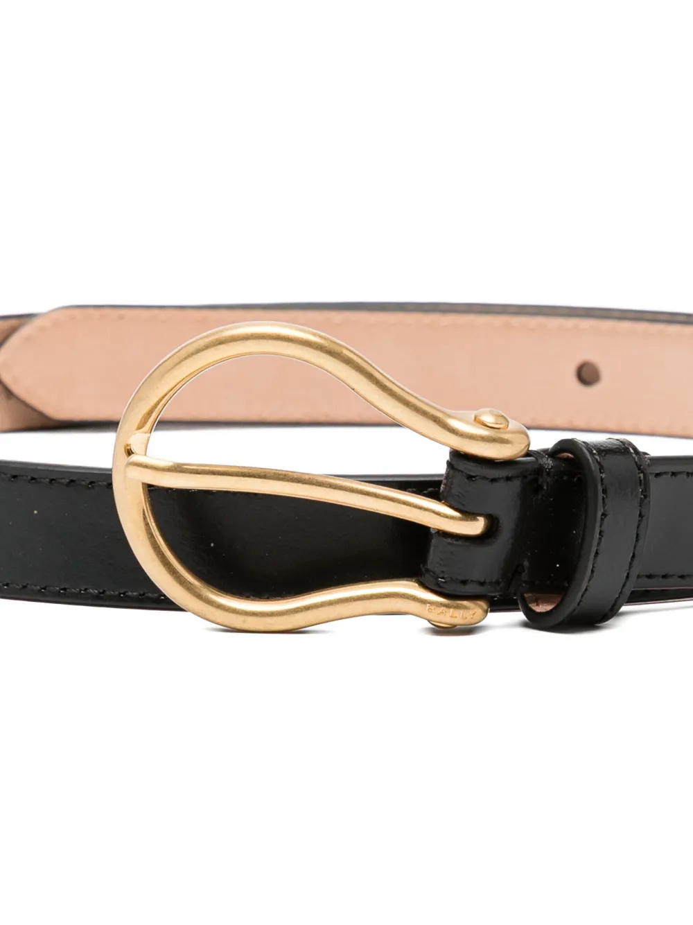 Bally Buckle Belt In Black