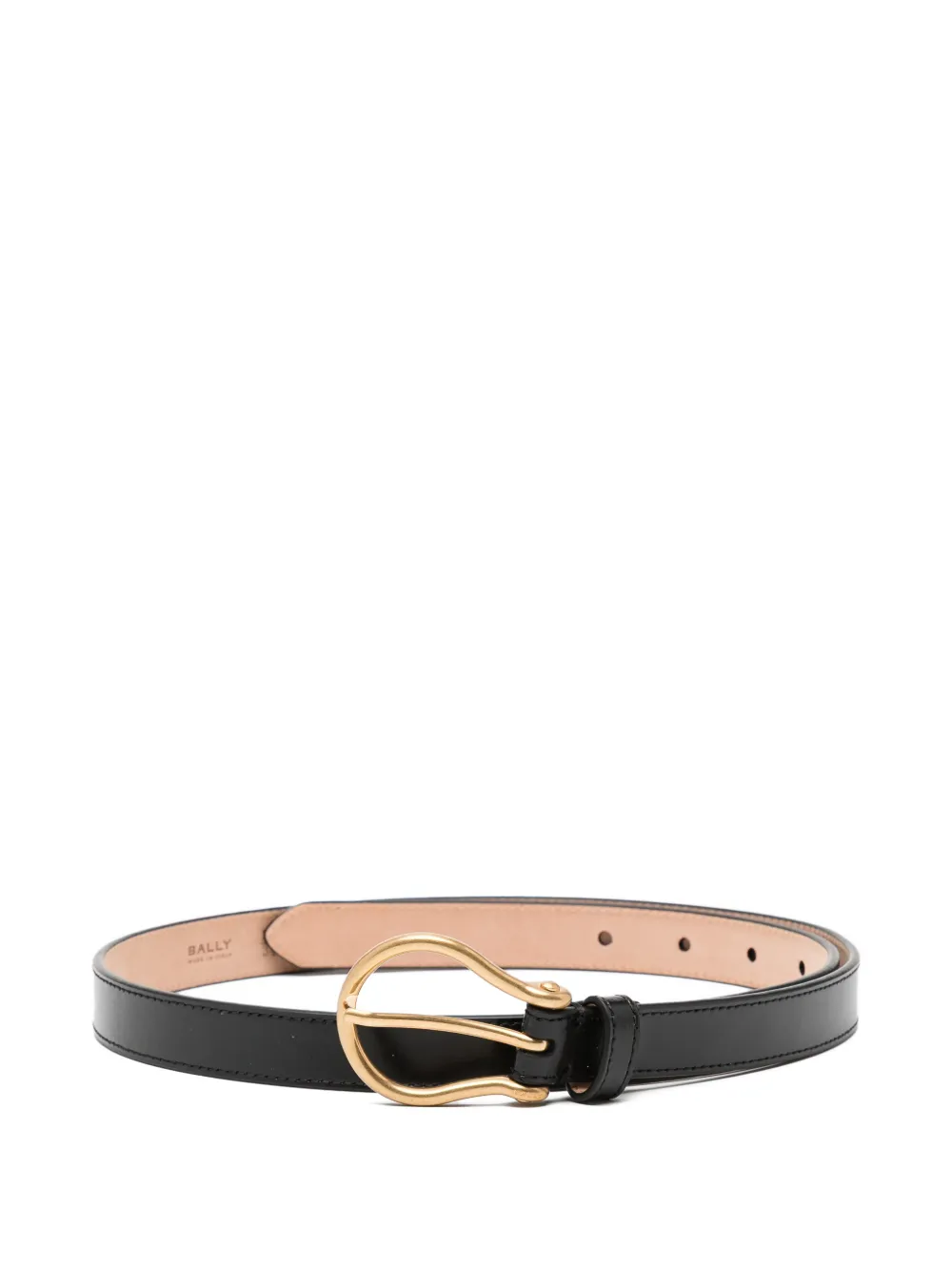 Bally Buckle Belt In Black
