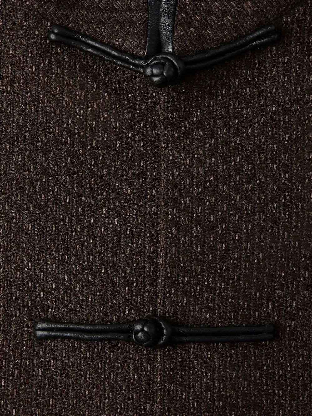  Shanghai Tang Frog-button Jacket - Brown 
